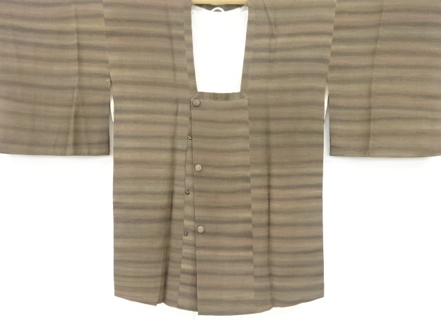 よろけ横段模様暈し道行コート